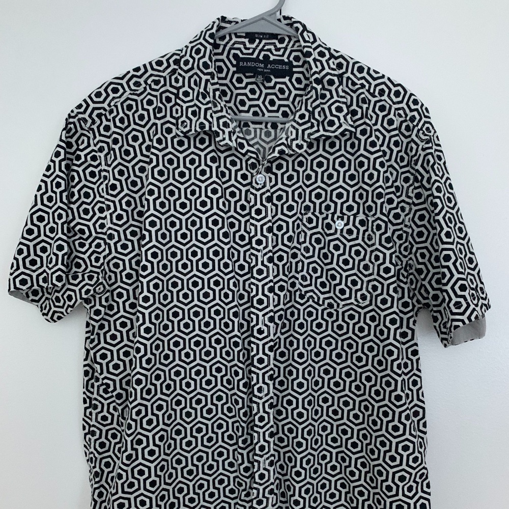 Pattern Button Up